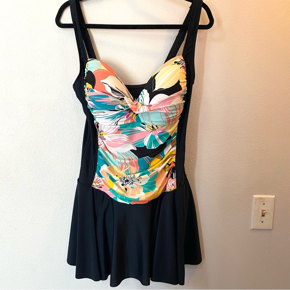 Floral Swimsuit Dress
